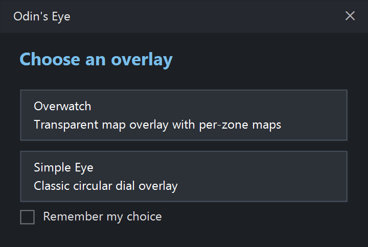 Odin's Eye launcher